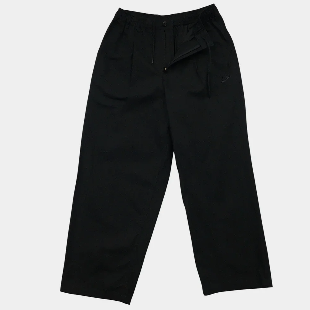 Nike Club Heavyweight Balloon Pants Black Oversized Fit Olive Men's M HV1423 010